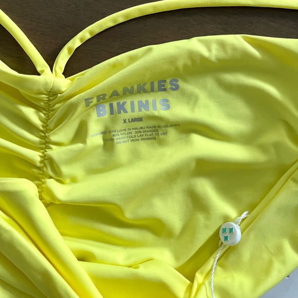 Frankie S Bikinis Swim Frankies Bikinis Lemonade Bikini Set Poshmark